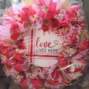 Valentine's Day wreath